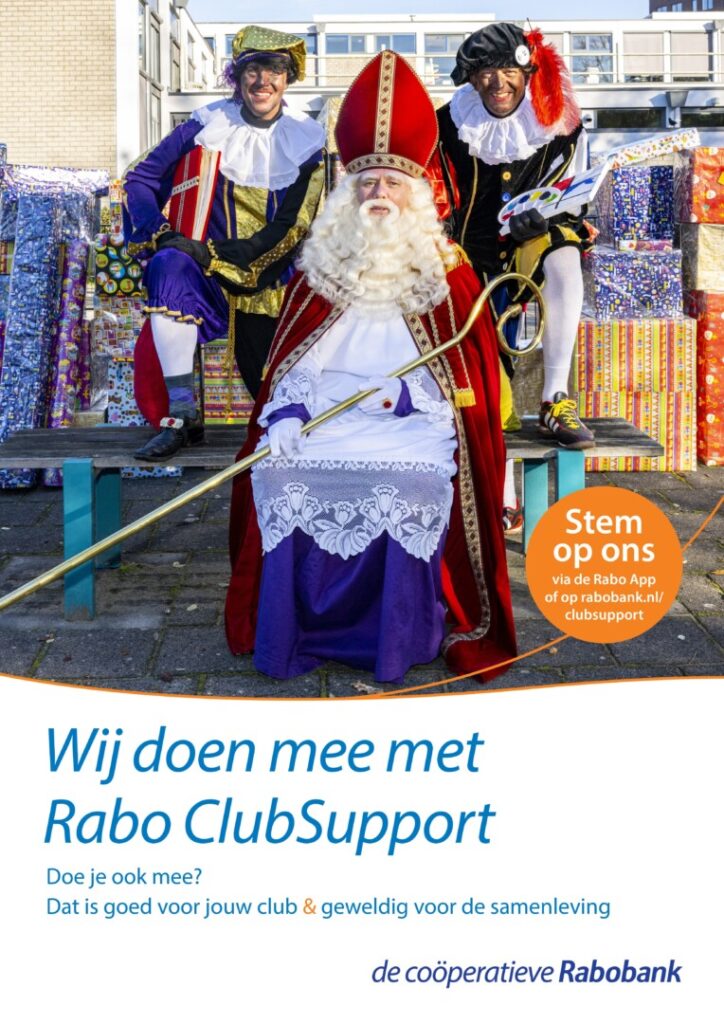 Poster Club Support Sinterklaas Amersfoort